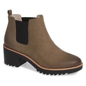 Caslon Olive Ankle Boots